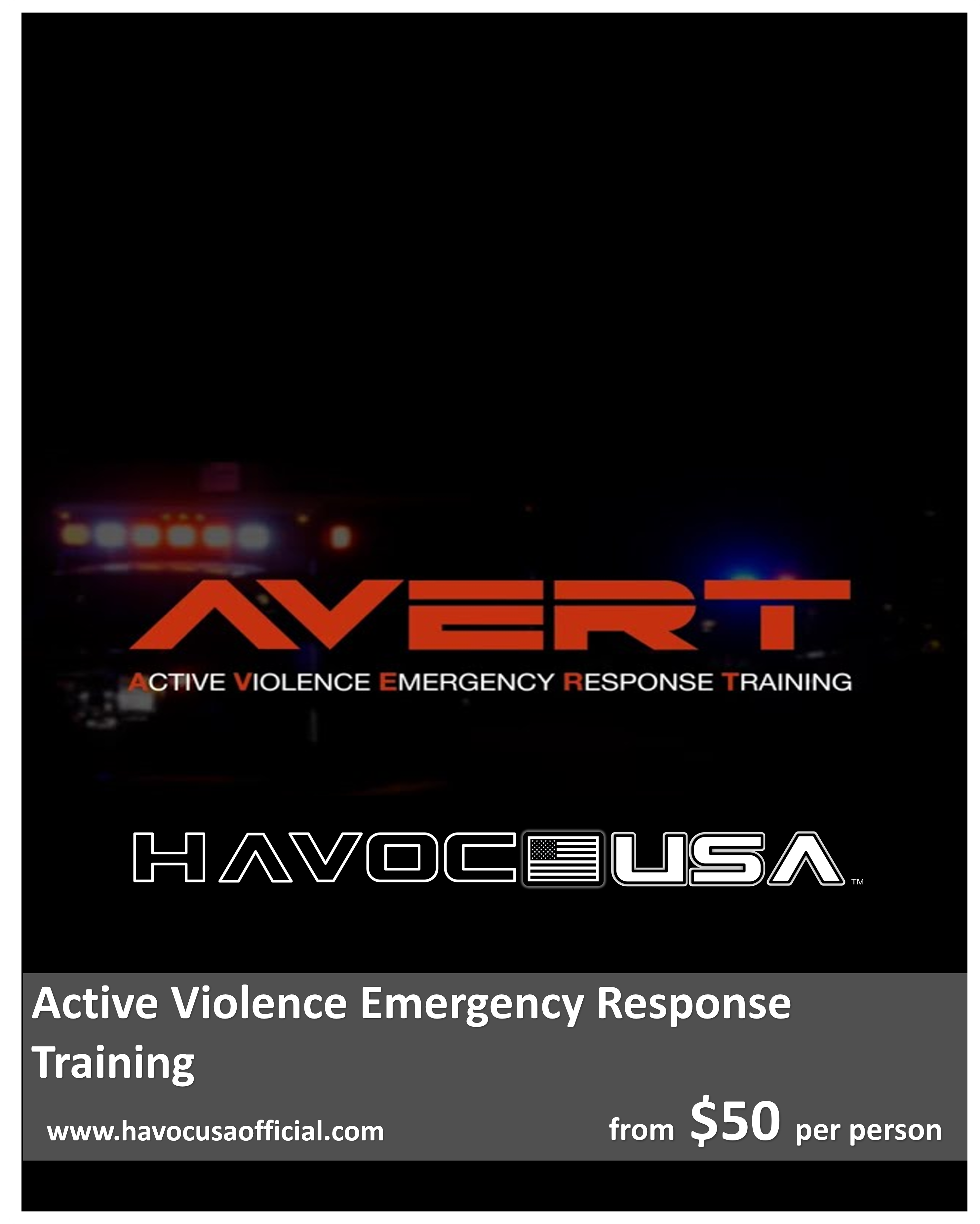 AVERT Active Violence Emergency Response Training by HAVOC USA